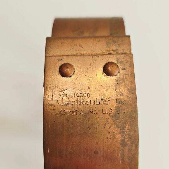 Kitchen Collectibles Copper Cookie Cutter Football Helmet - Picture 5 of 5